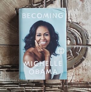 Becoming by Michelle Obama Hardcover Book
